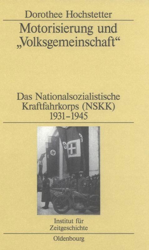 Motorisierung und "Volksgemeinschaft"