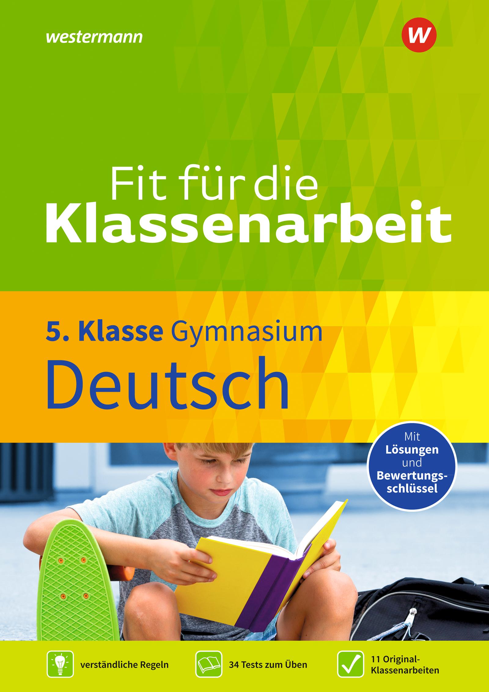 Fit für die Klassenarbeit - Gymnasium. Deutsch 5