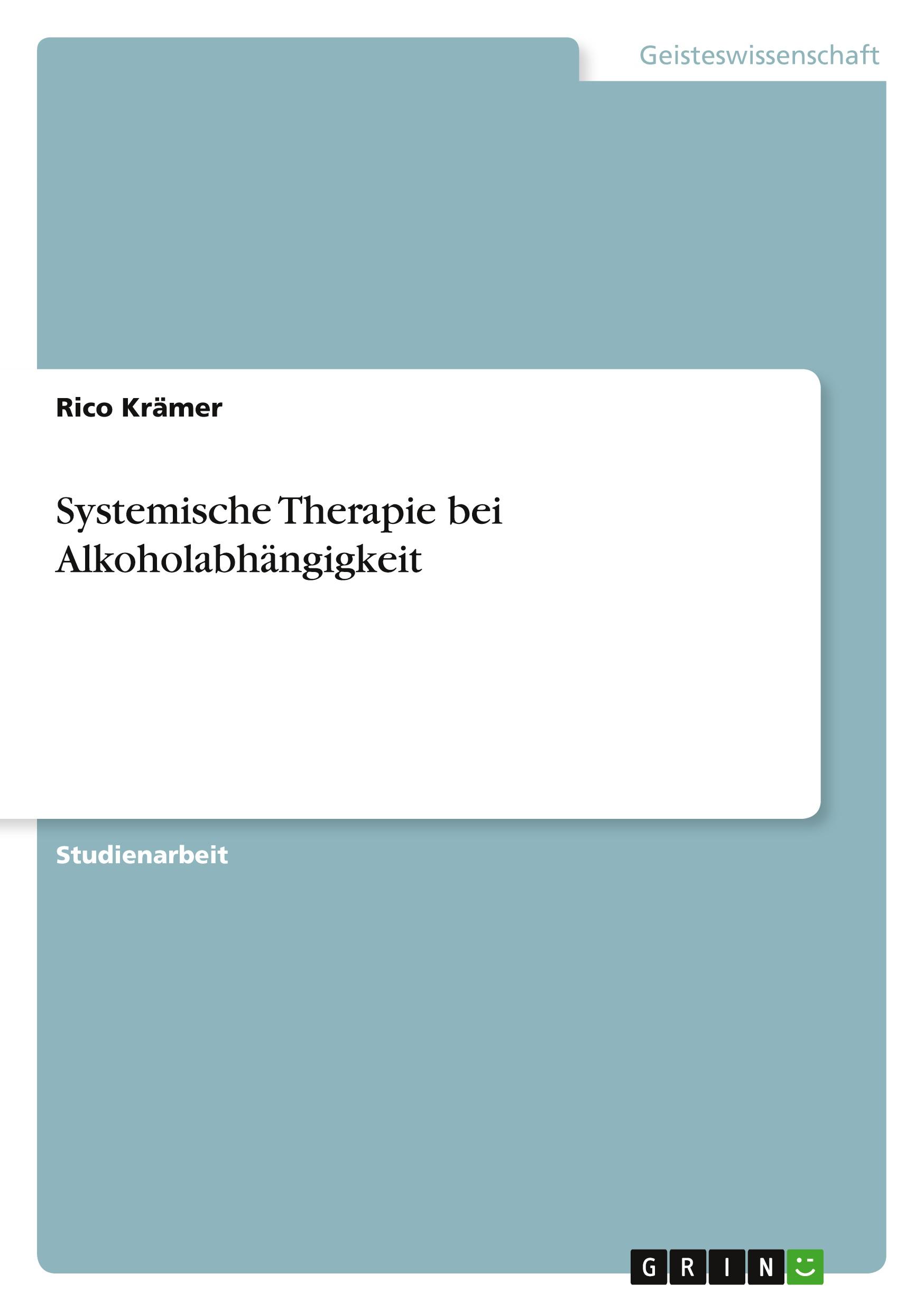 Systemische Therapie bei Alkoholabhängigkeit