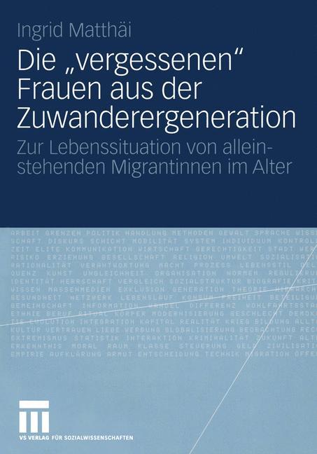 Die ¿vergessenen¿ Frauen aus der Zuwanderergeneration