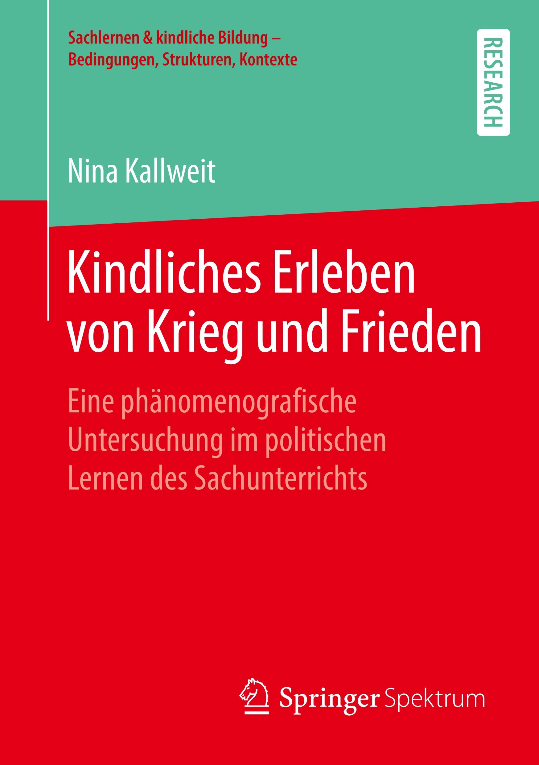 Kindliches Erleben von Krieg und Frieden