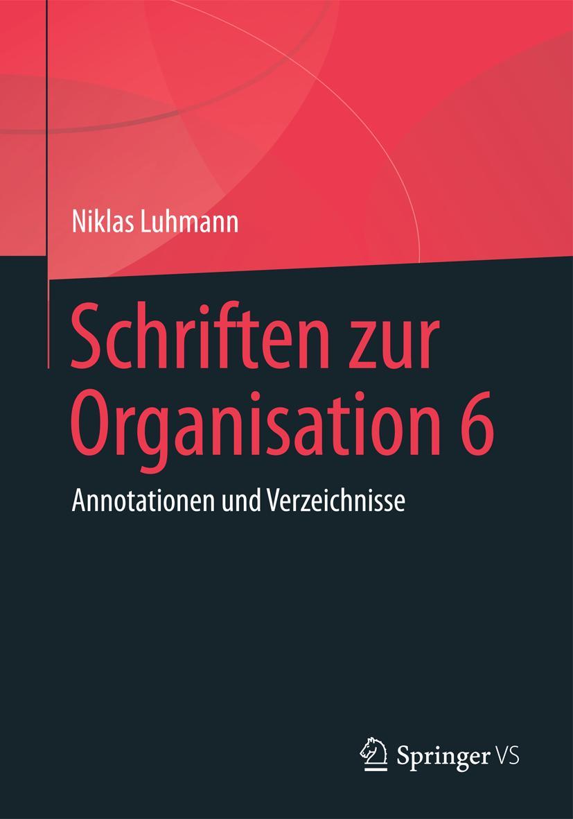 Schriften zur Organisation 6