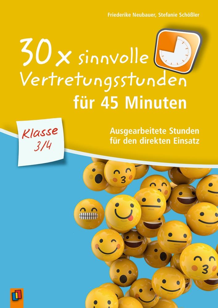 30 x sinnvolle Vertretungsstunden für 45 Minuten - Klasse 3/4