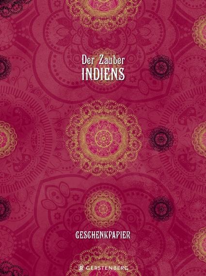 Der Zauber Indiens Geschenkpapier-Heft - Motiv Pinke Pracht