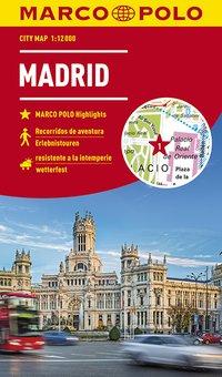 MARCO POLO Cityplan Madrid 1:12 000