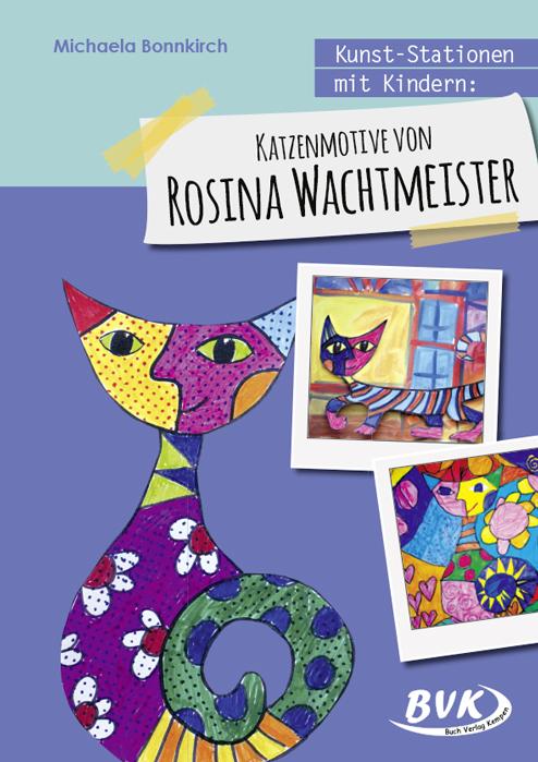 Kunst-Stationen mit Kindern: Katzenmotive von Rosina Wachtmeister