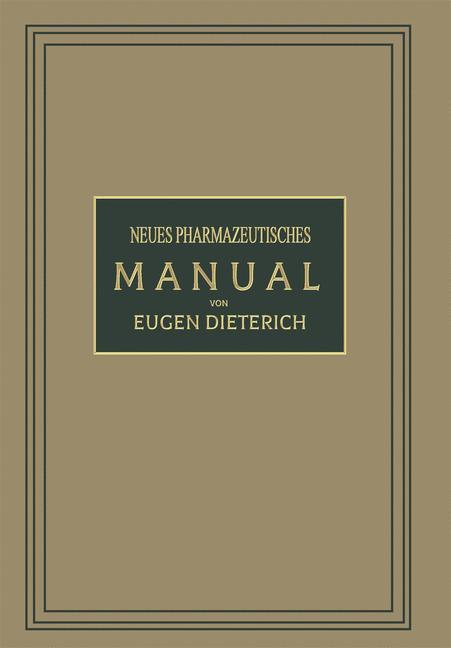 Neues Pharmazeutisches Manual