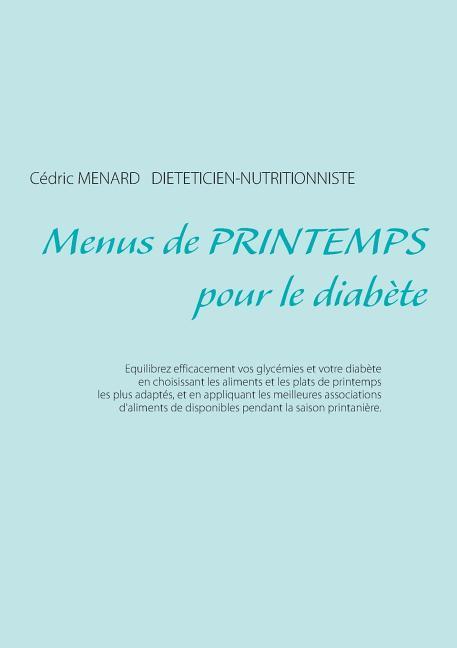 Menus de printemps pour le diabète