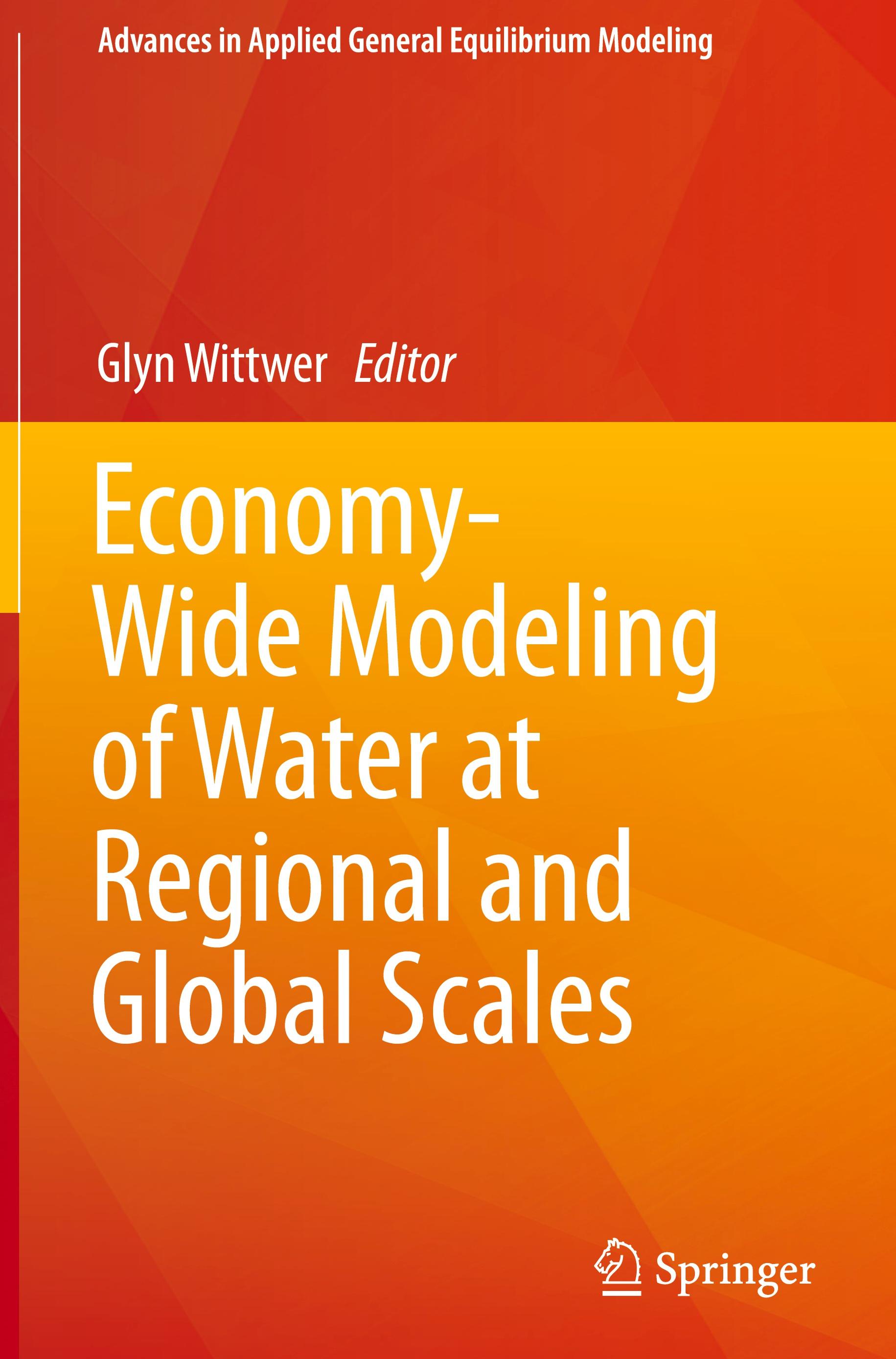 Economy-Wide Modeling of Water at Regional and Global Scales