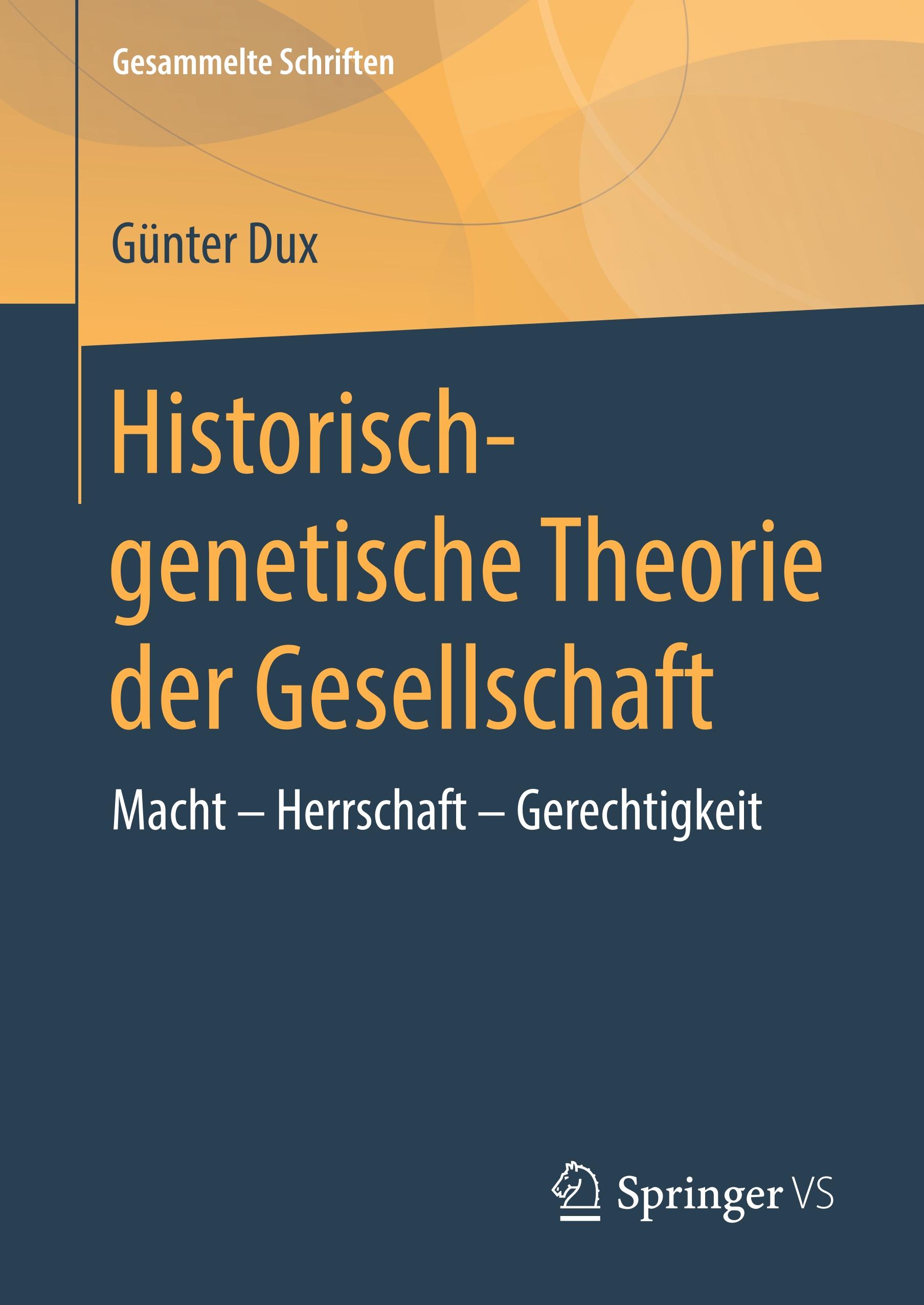 Historisch-genetische Theorie der Gesellschaft