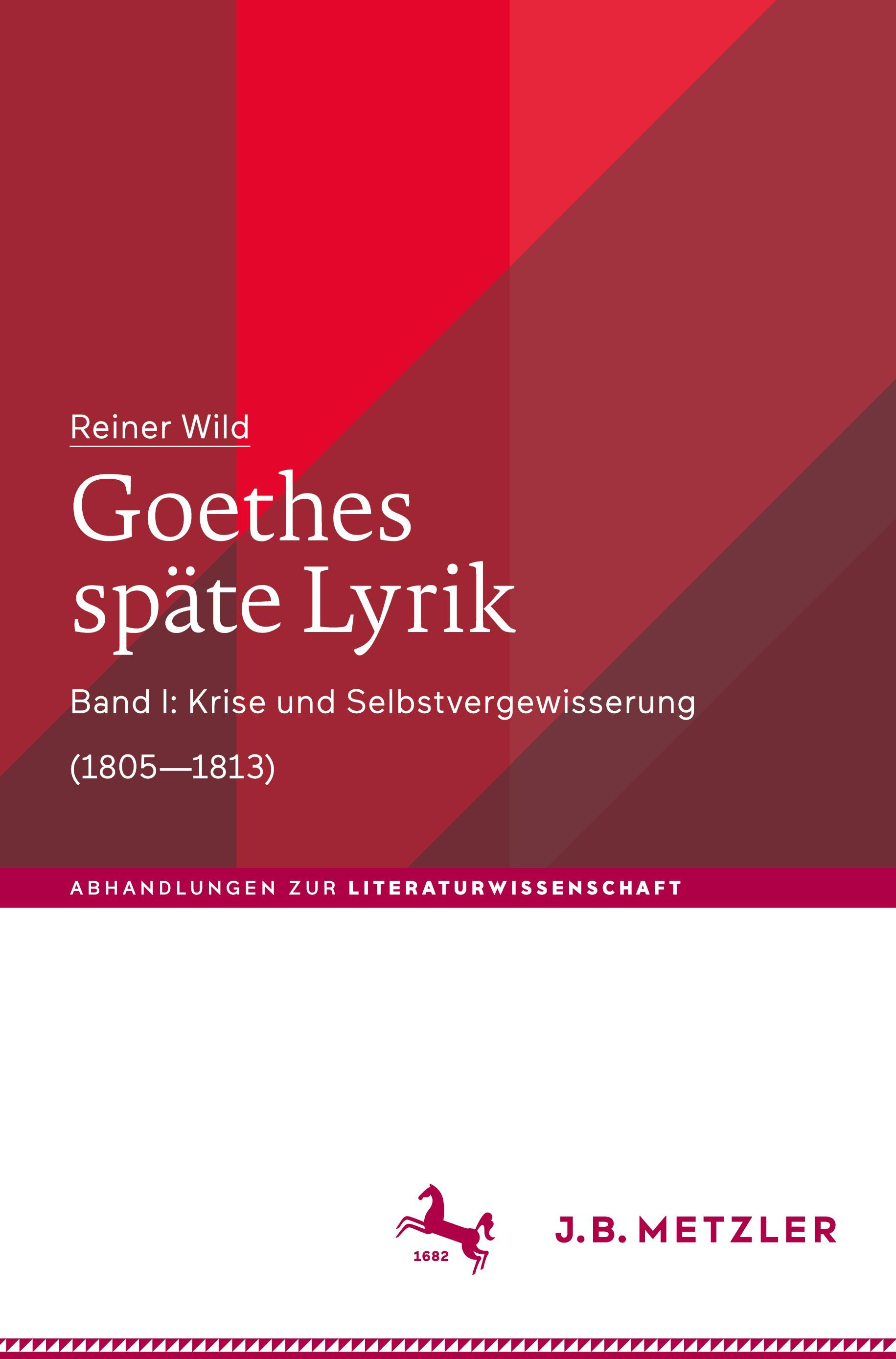 Goethes späte Lyrik