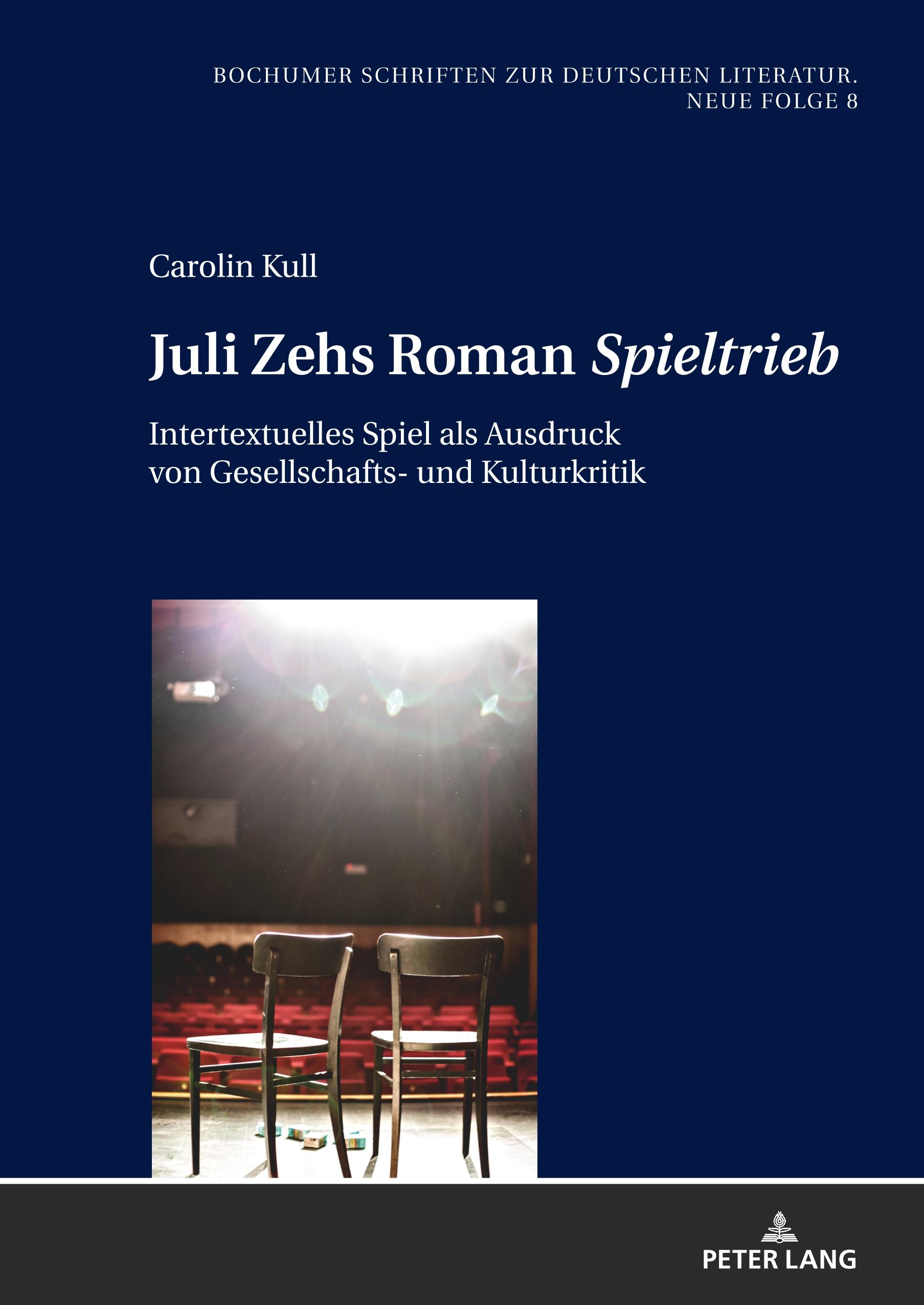 Juli Zehs Roman «Spieltrieb»