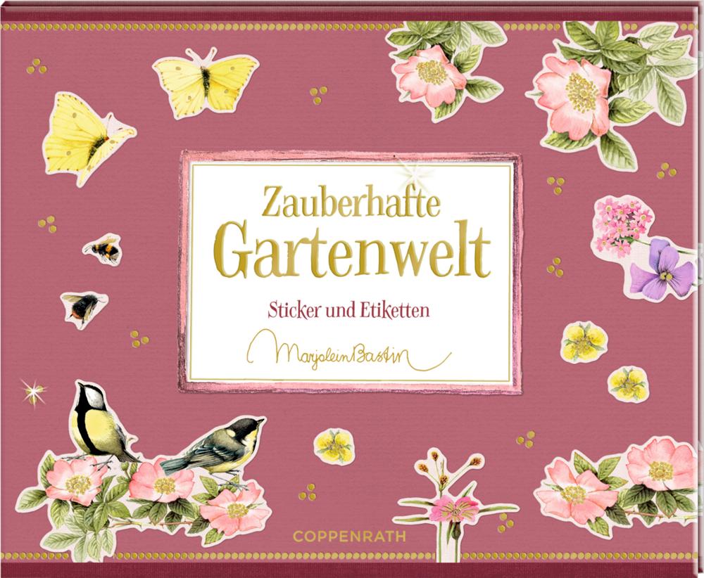 Stickerbuch - Zauberhafte Gartenwelt