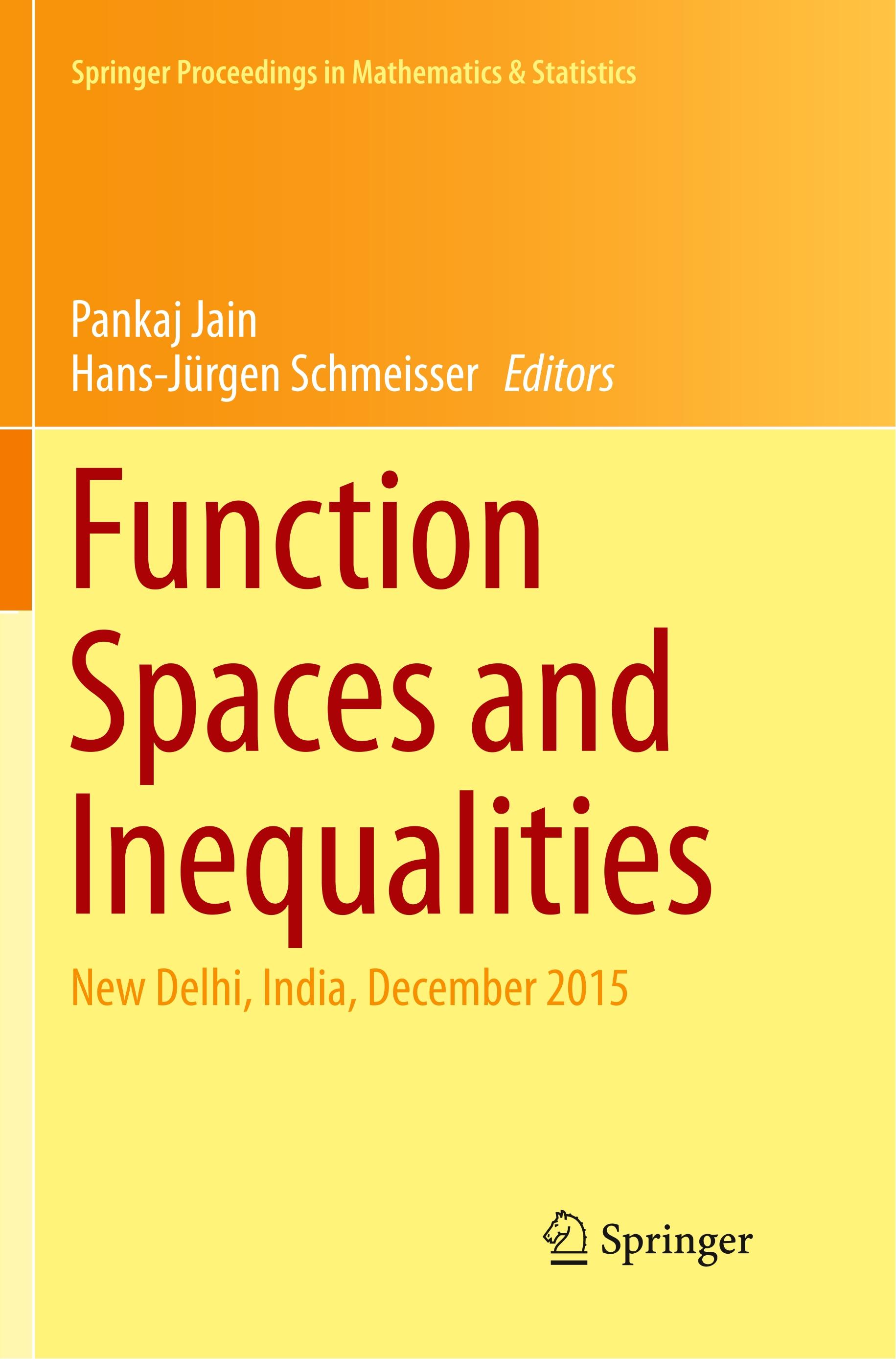 Function Spaces and Inequalities