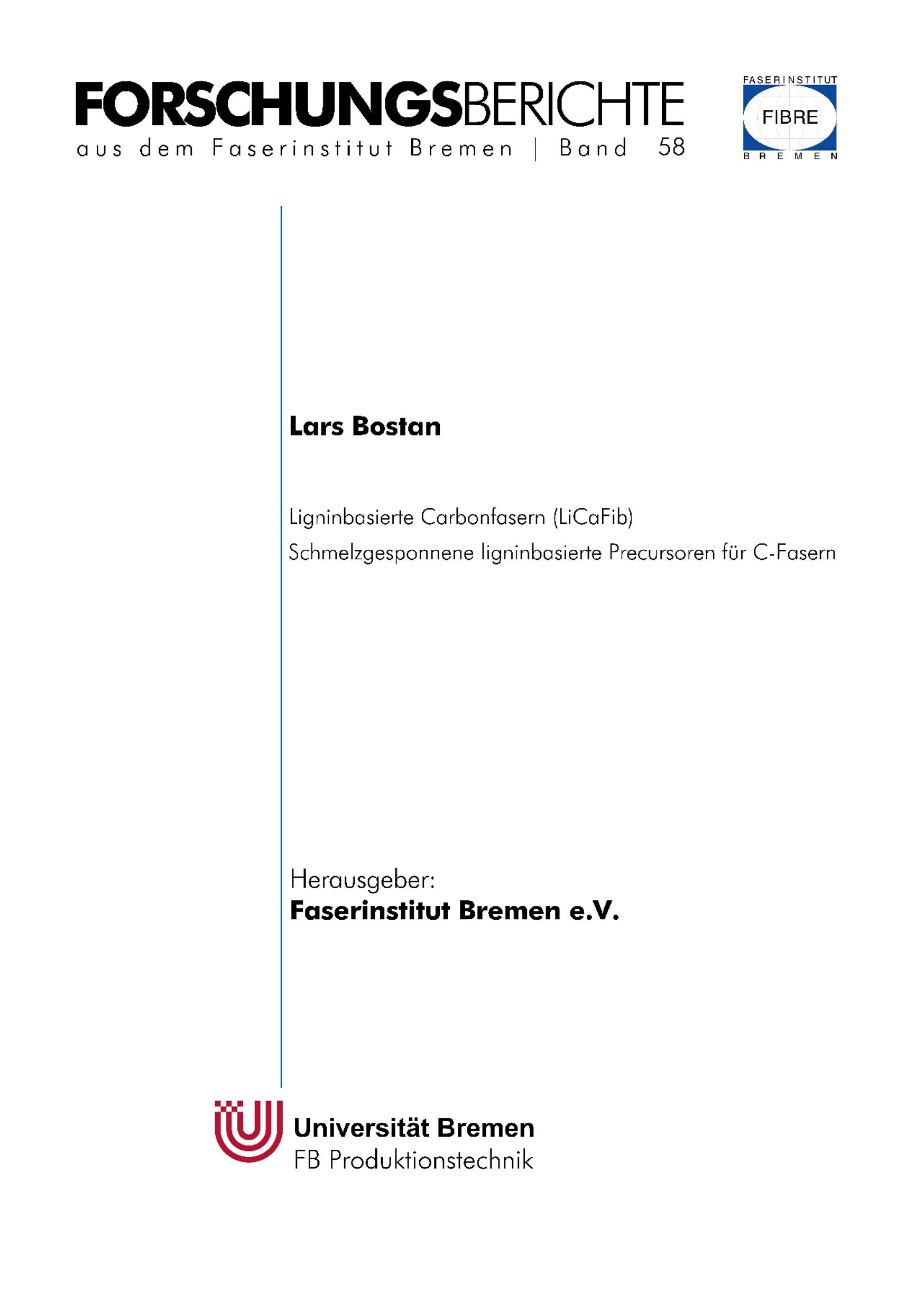 Ligninbasierte Carbonfasern (LiCaFib)