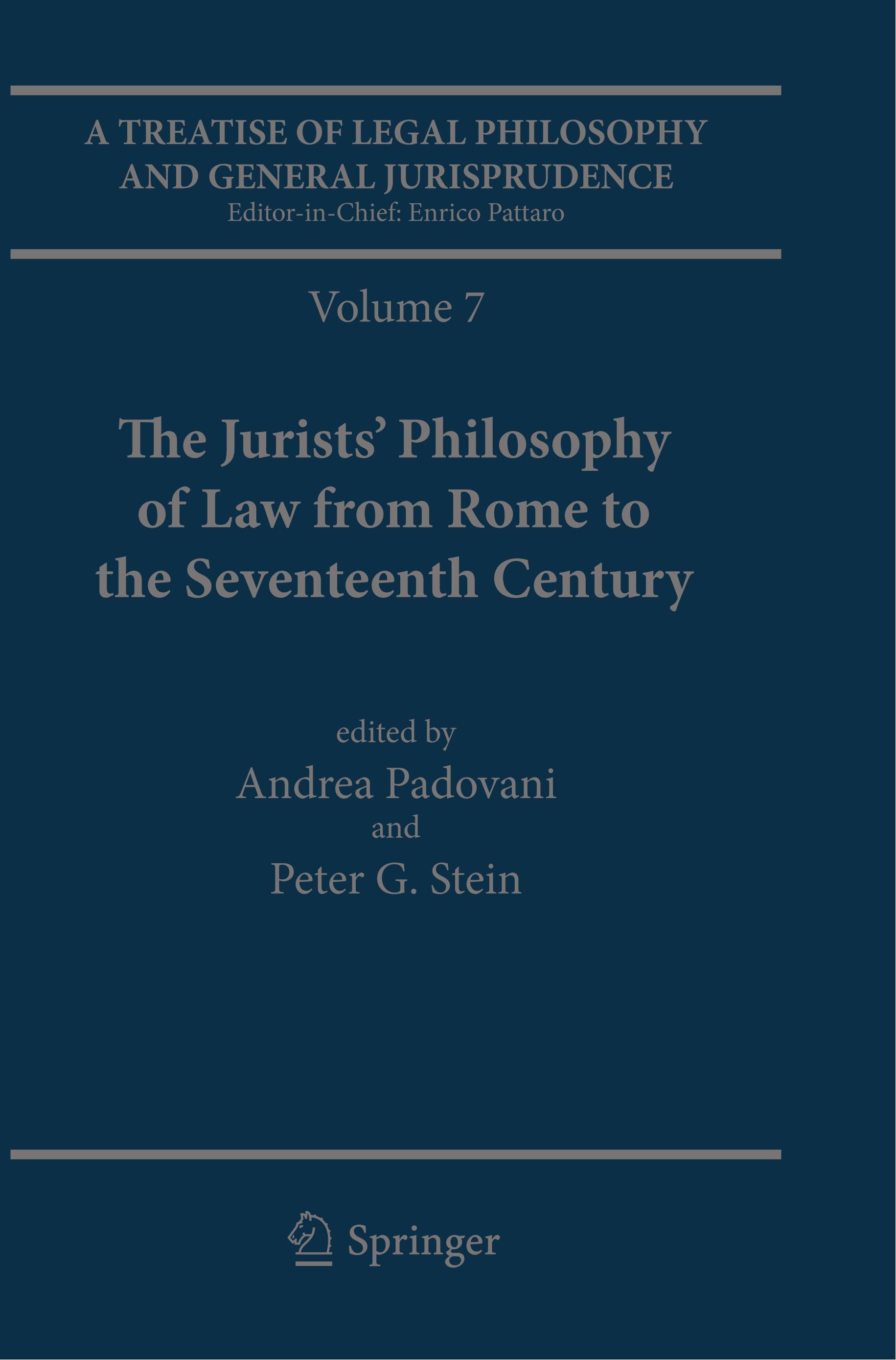 A Treatise of Legal Philosophy and General Jurisprudence