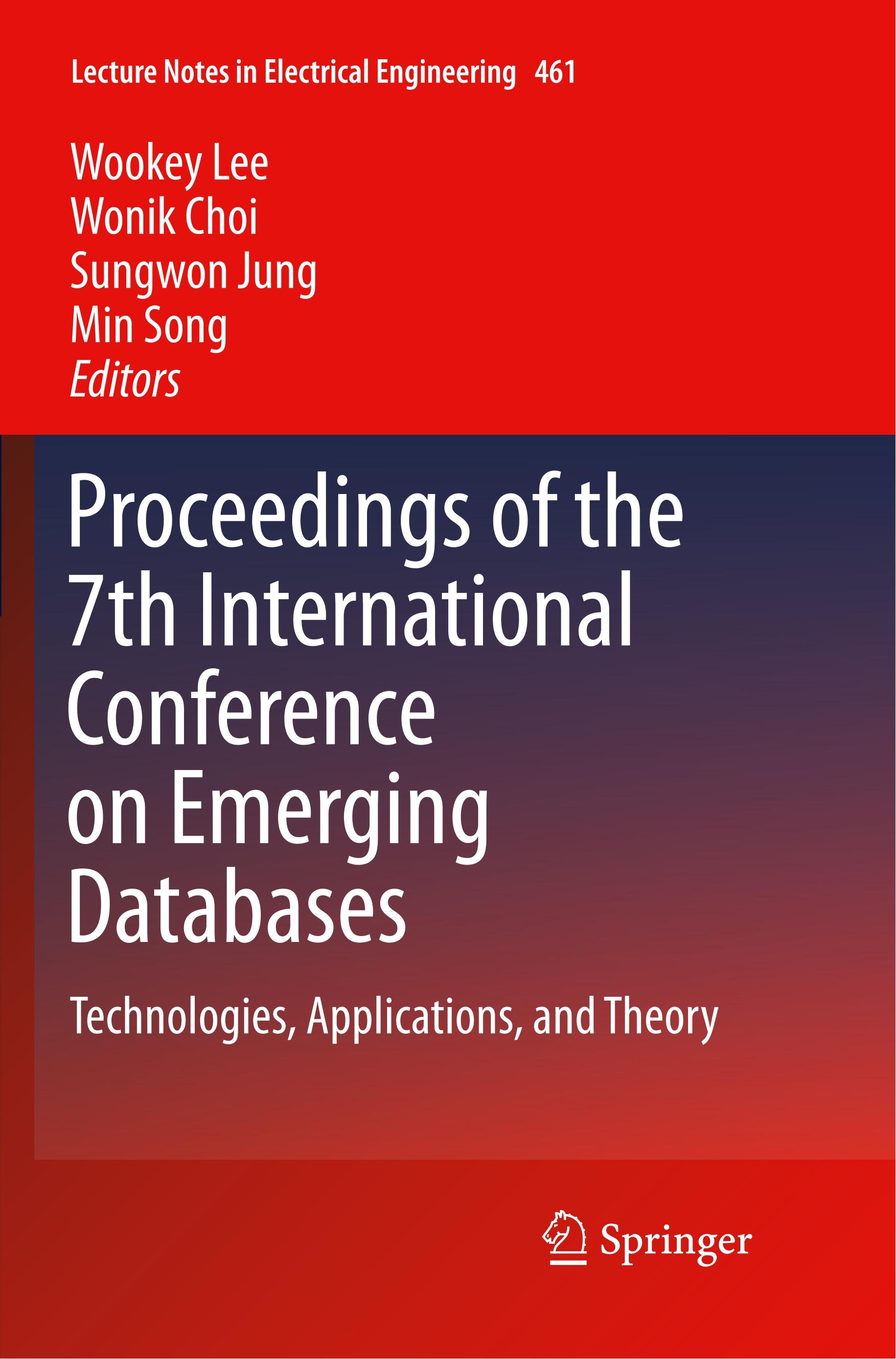 Proceedings of the 7th International Conference on Emerging Databases