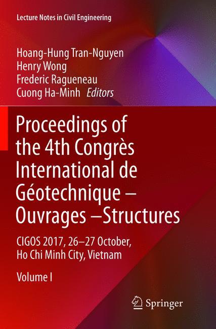 Proceedings of the 4th Congrès International de Géotechnique - Ouvrages -Structures