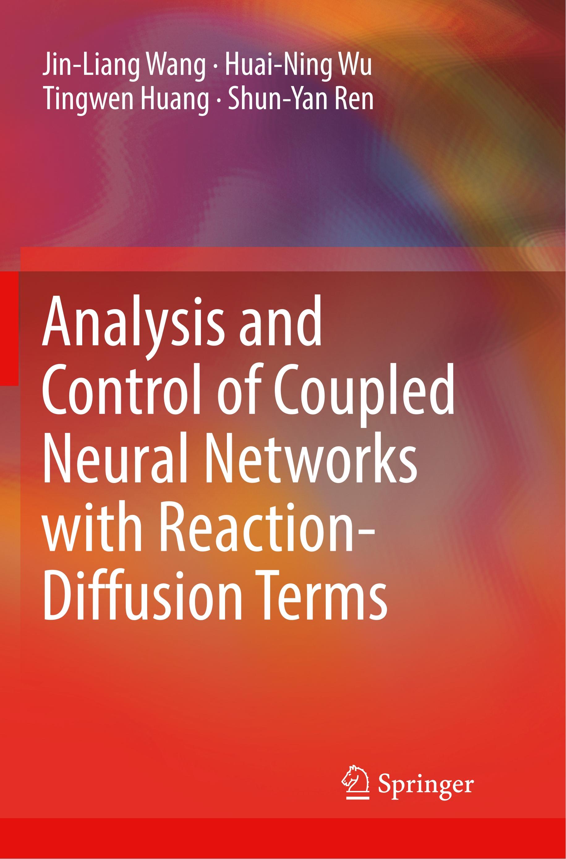 Analysis and Control of Coupled Neural Networks with Reaction-Diffusion Terms