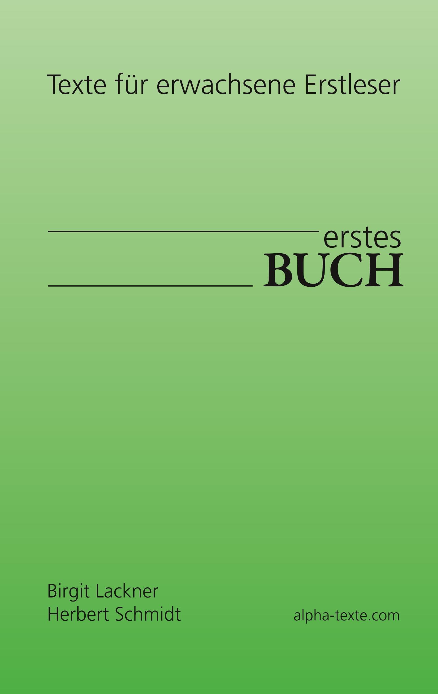 erstes Buch