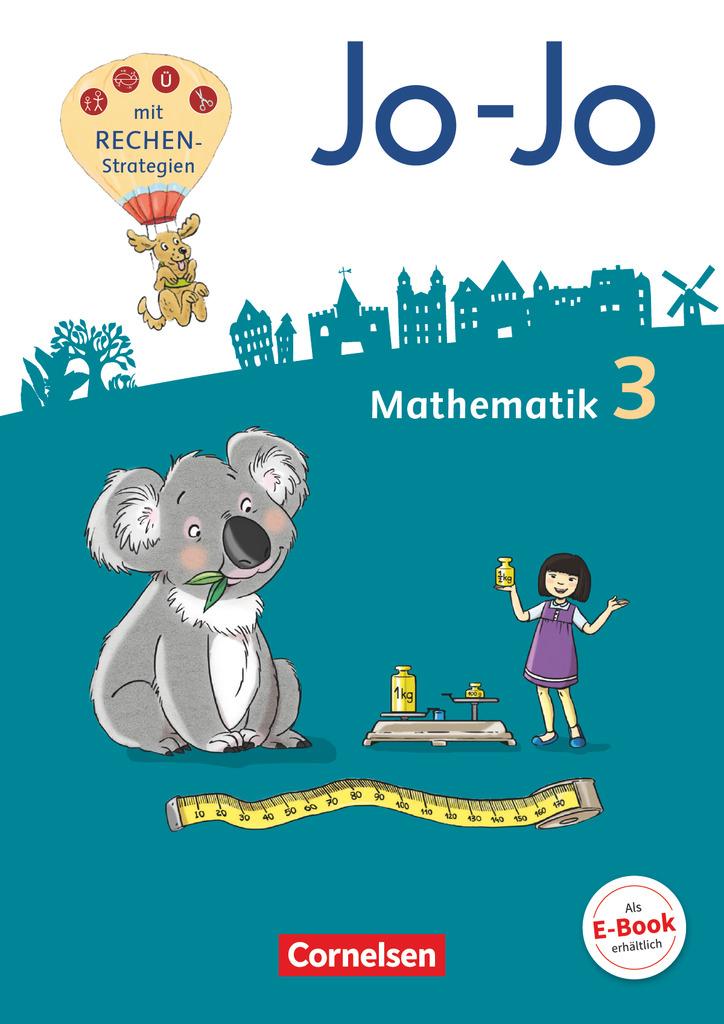 Jo-Jo Mathematik 3. Schuljahr - Allgemeine Ausgabe 2018 - Schülerbuch mit Kartonbeilagen und Lernspurenheft