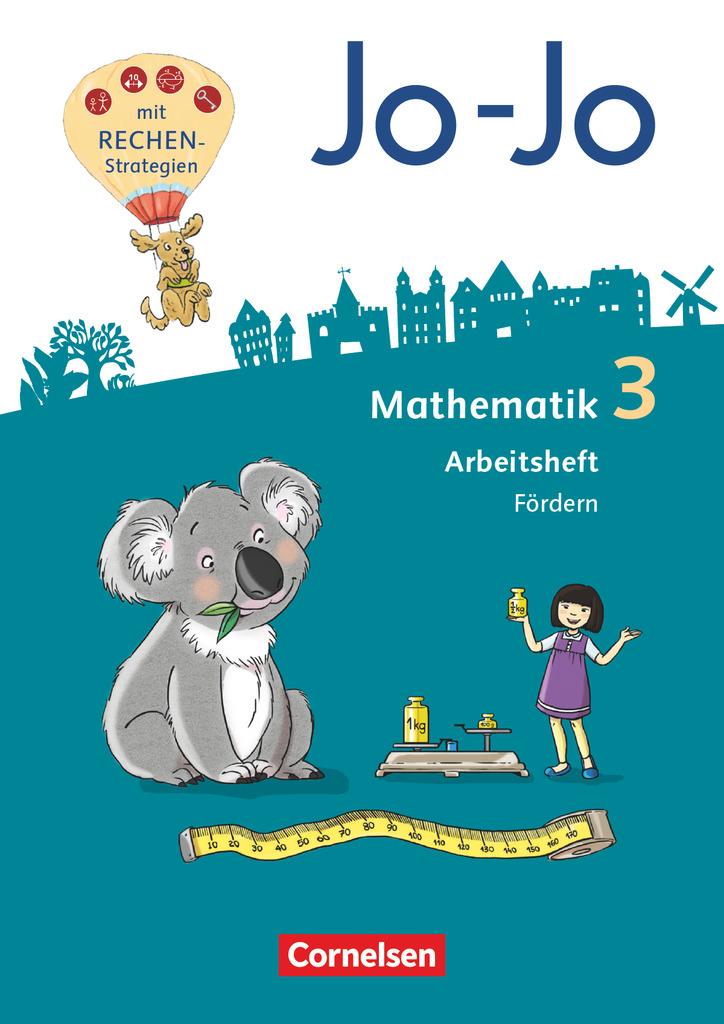 Jo-Jo Mathematik - Allgemeine Ausgabe 2018 - 3. Schuljahr - Arbeitsheft Fördern