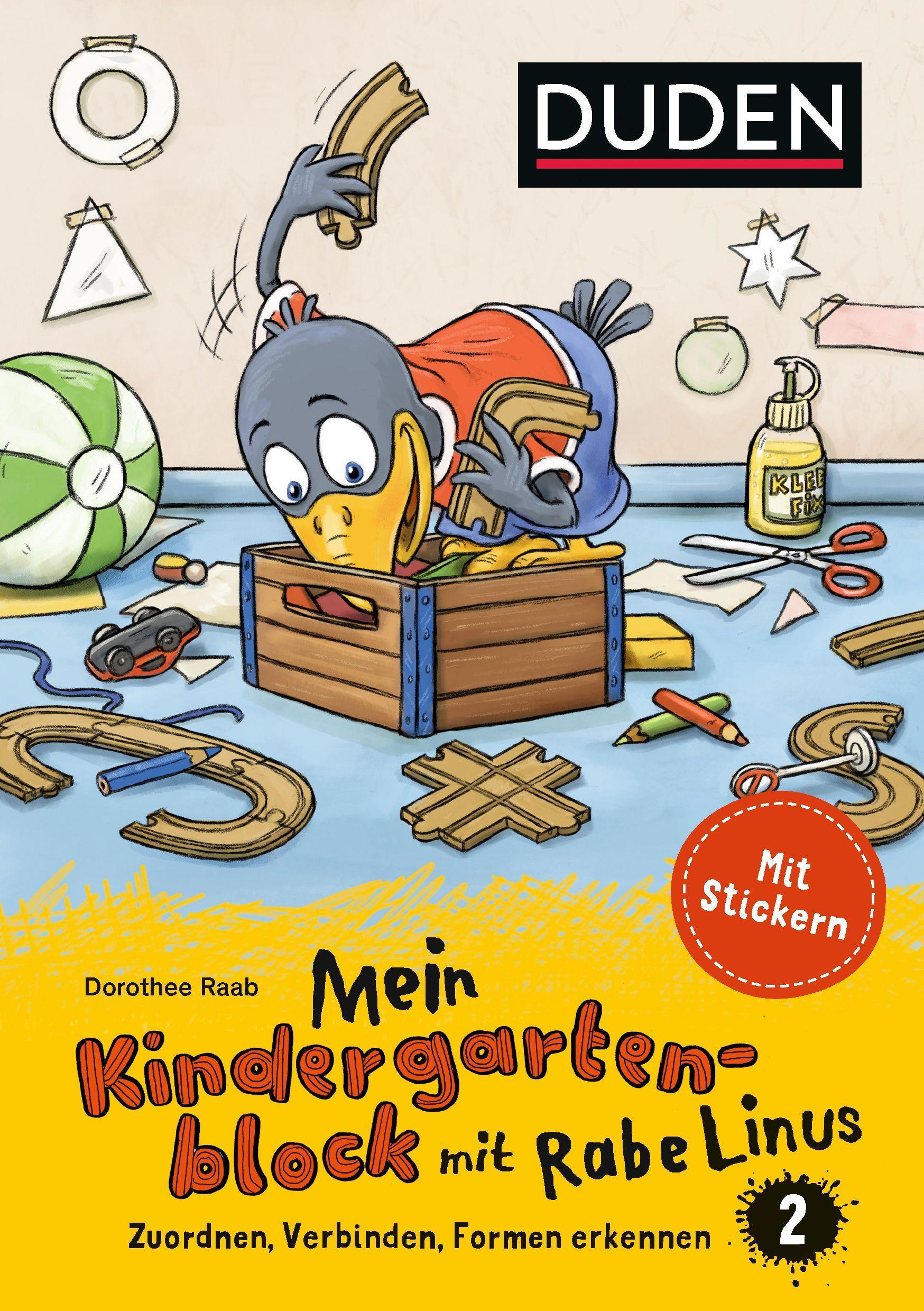 Mein Kindergartenblock mit Rabe Linus 2