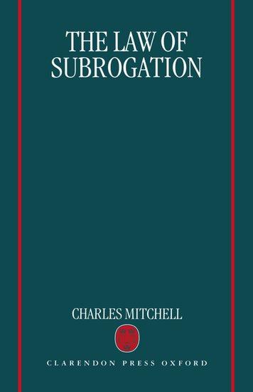 The Law of Subrogation