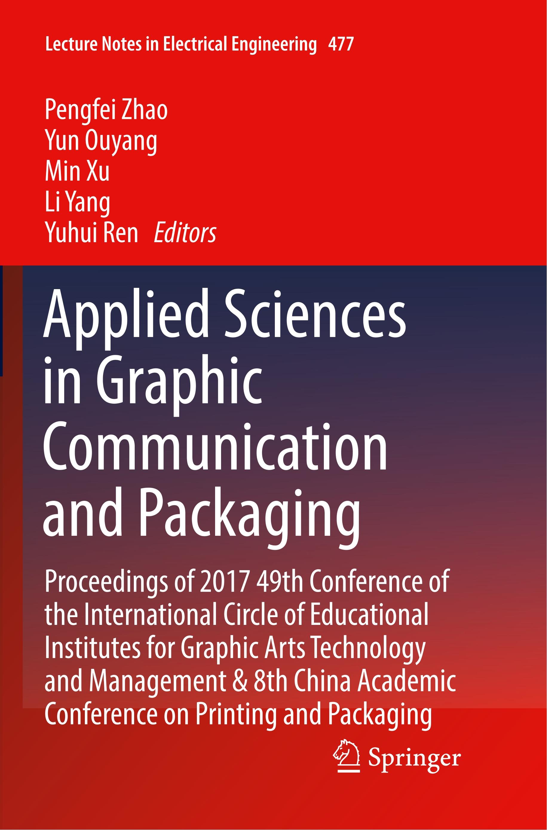 Applied Sciences in Graphic Communication and Packaging