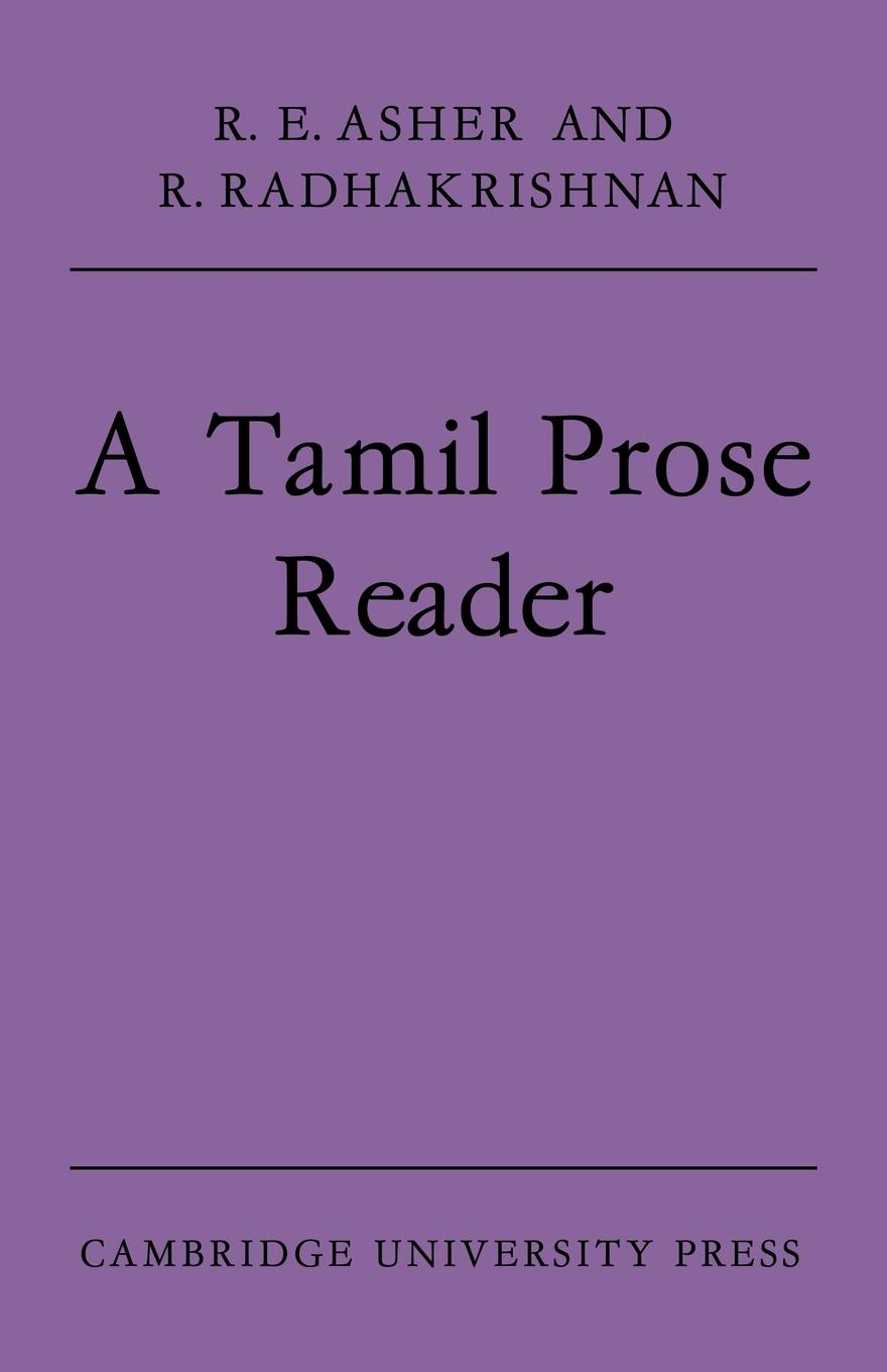 A Tamil Prose Reader