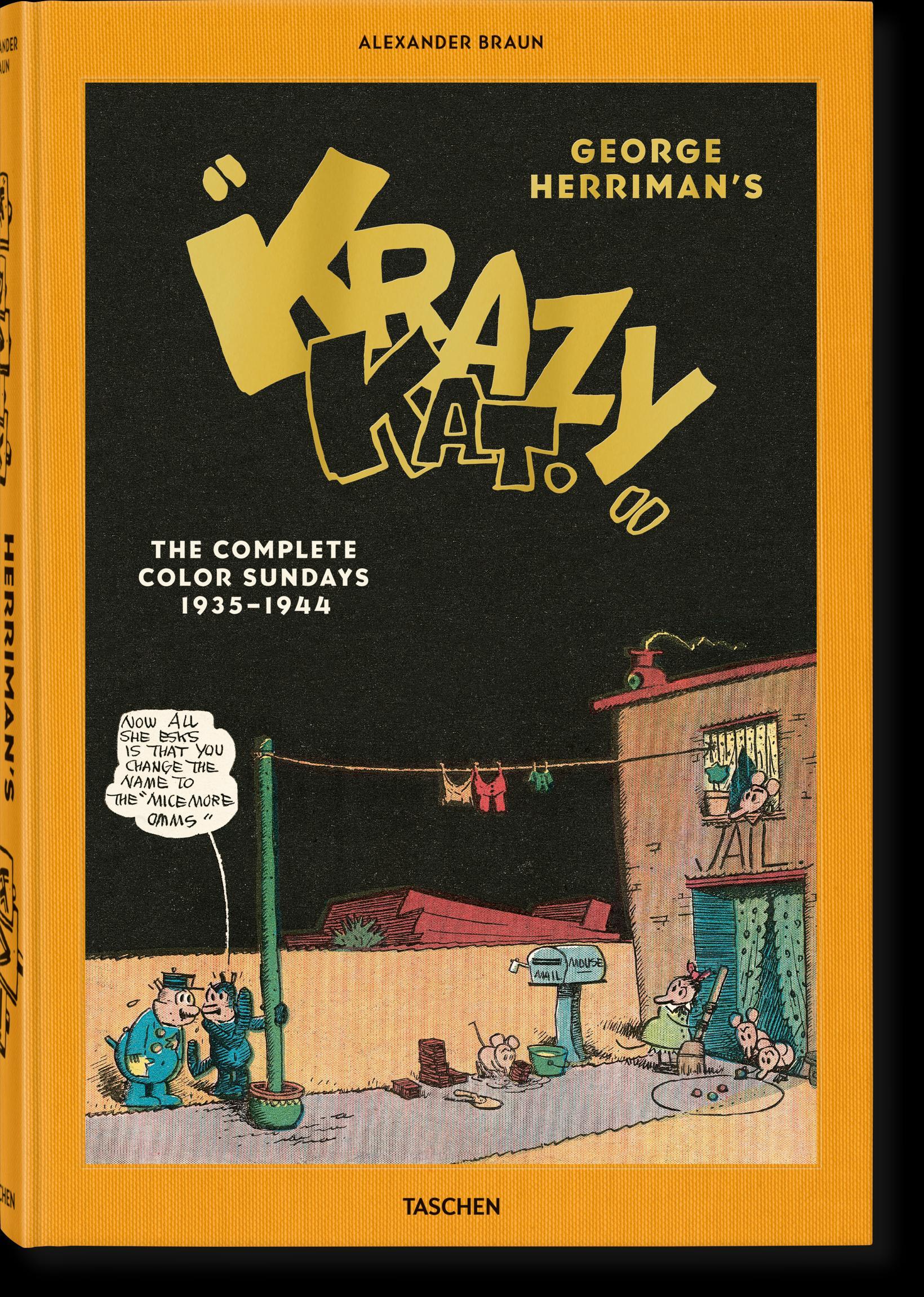 George Herrimans "Krazy Kat". Die kompletten Sonntagsseiten in Farbe 1935-1944