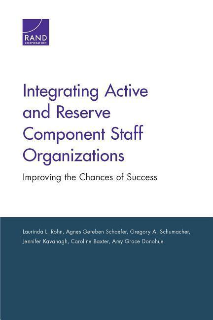 Integrating Active and Reserve Component Staff Organizations