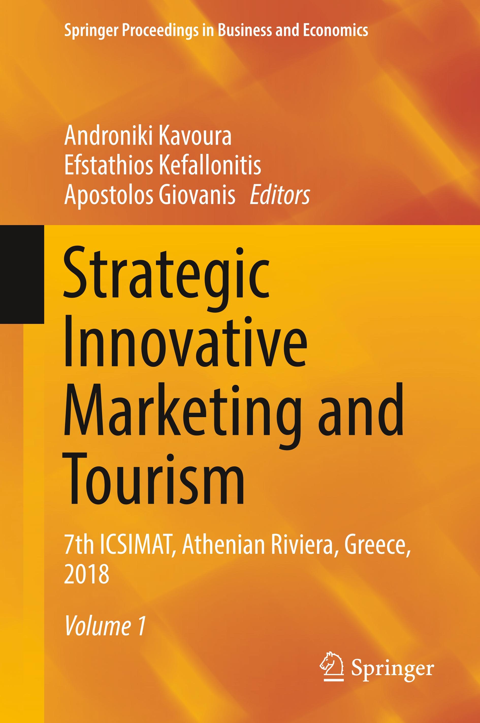 Strategic Innovative Marketing and Tourism