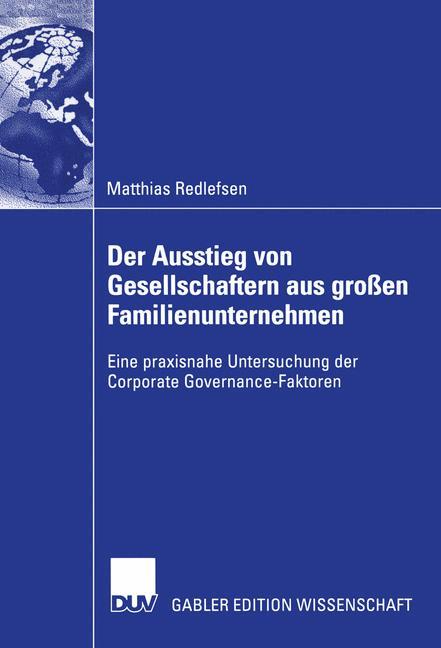 Der Ausstieg von Gesellschaftern aus großen Familienunternehmen