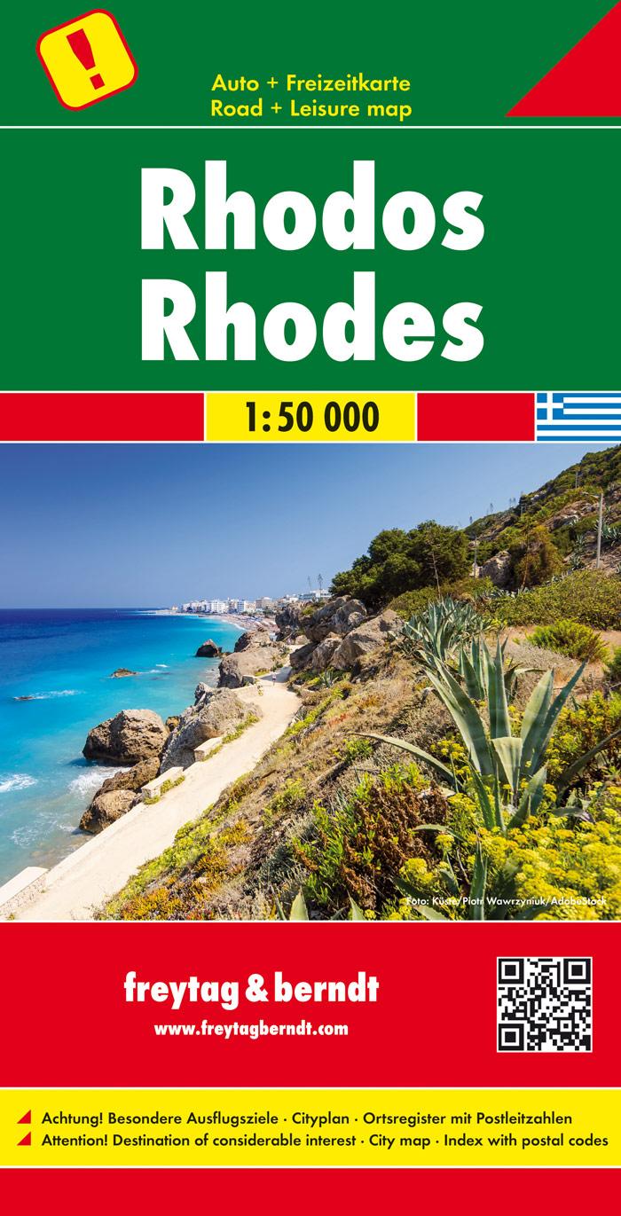 Rhodos, Autokarte 1:50 ß000