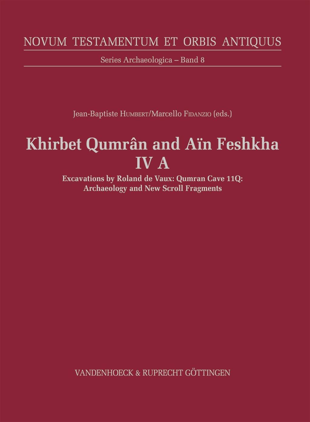 Khirbet Qumrân and Aïn Feshkha IV A