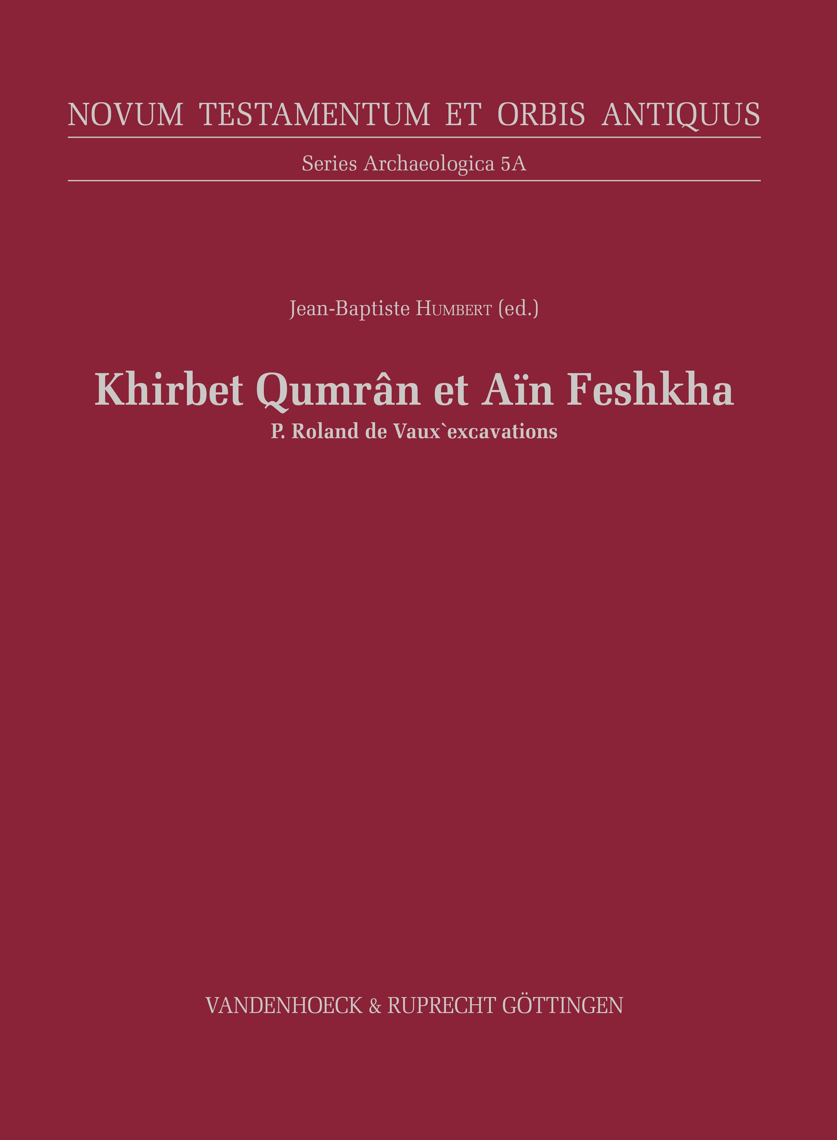 Khirbet Qumran and Ain-Feshkha III A (in English translation)