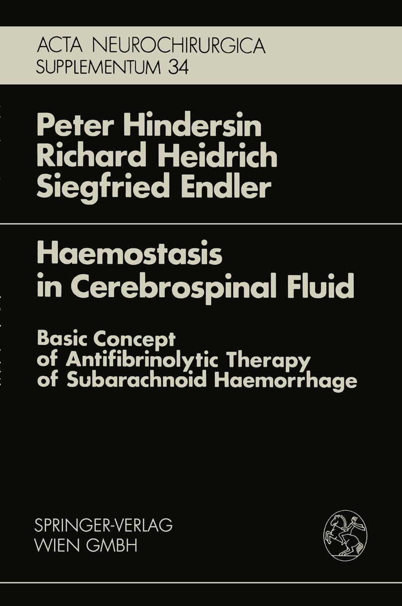 Haemostasis in Cerebrospinal Fluid