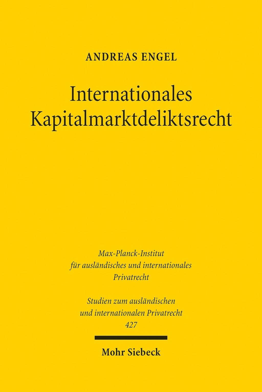 Internationales Kapitalmarktdeliktsrecht