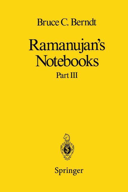 Ramanujan¿s Notebooks