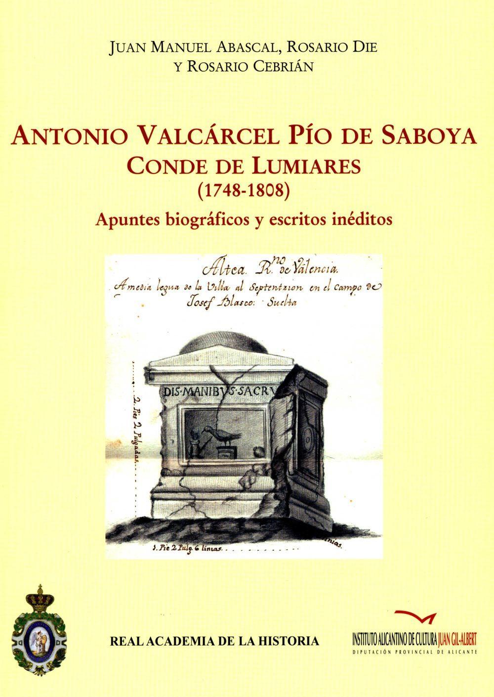 Antonio Valcárcel Pío de Saboya, Conde de Lumiares (1748-1808)