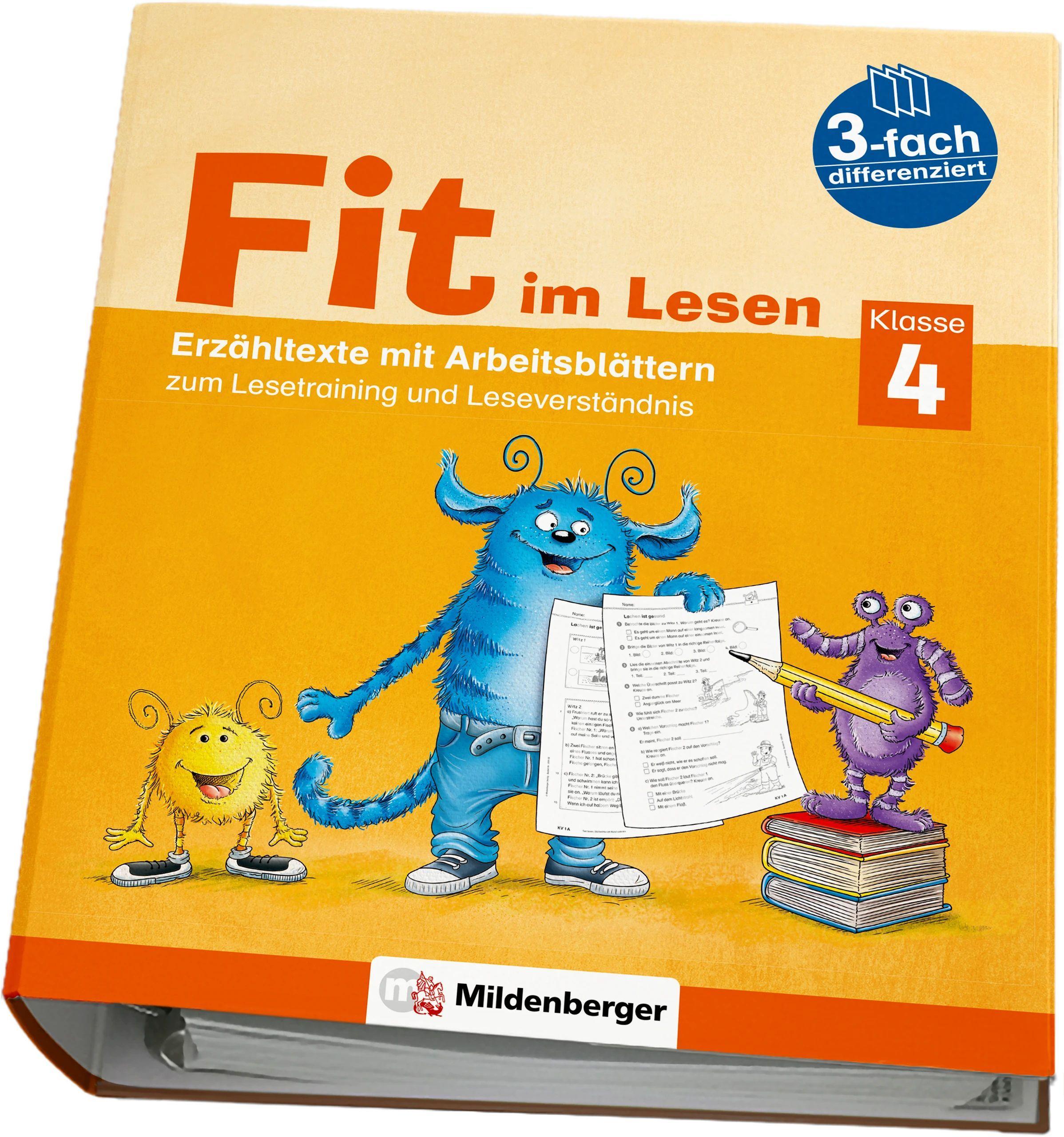 Fit im Lesen - Erzähltexte, Klasse 4