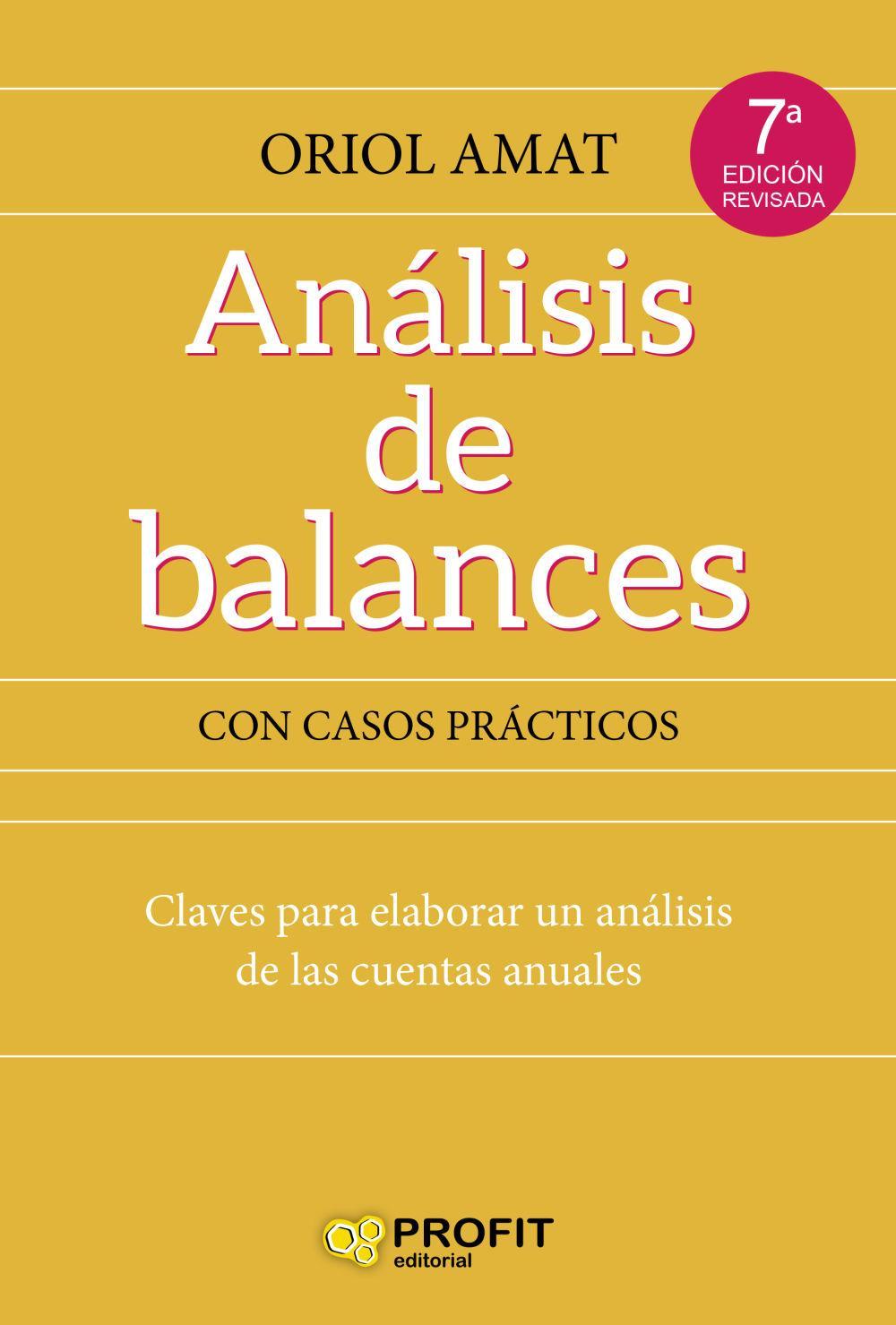 Análisis de balances : claves para elaborar un análisis de las cuentas anuales