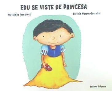 Edu se viste de princesa