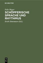 Schöpferische Sprache und Rhythmus