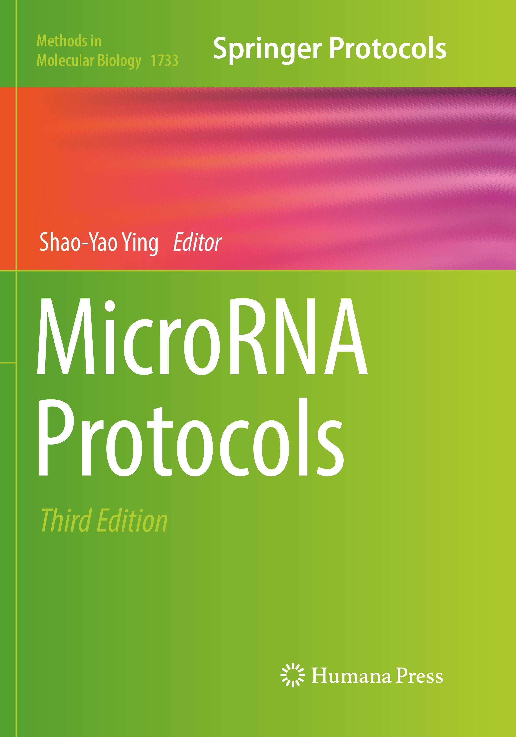 MicroRNA Protocols