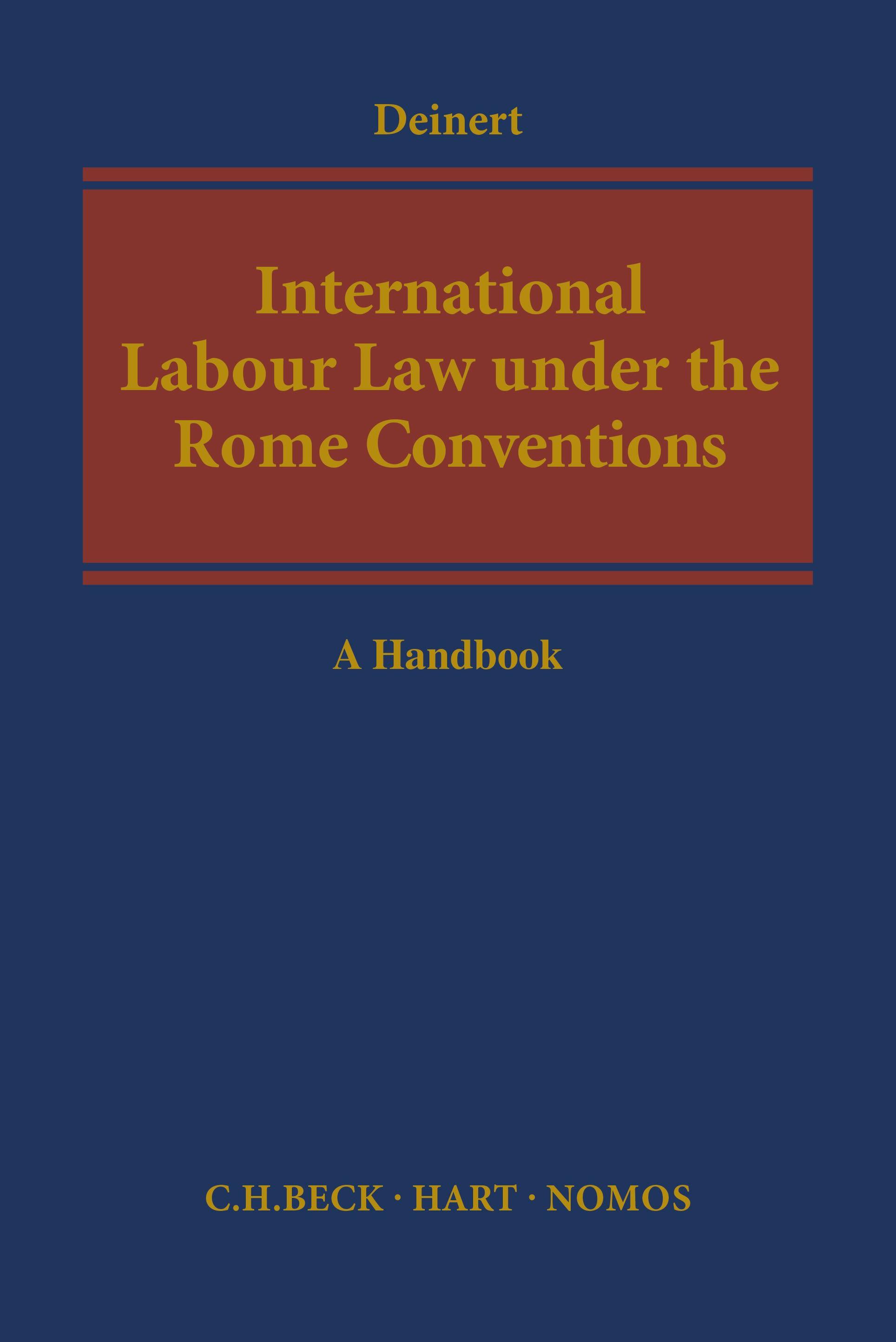 International Labour Law Under the Rome Conventions