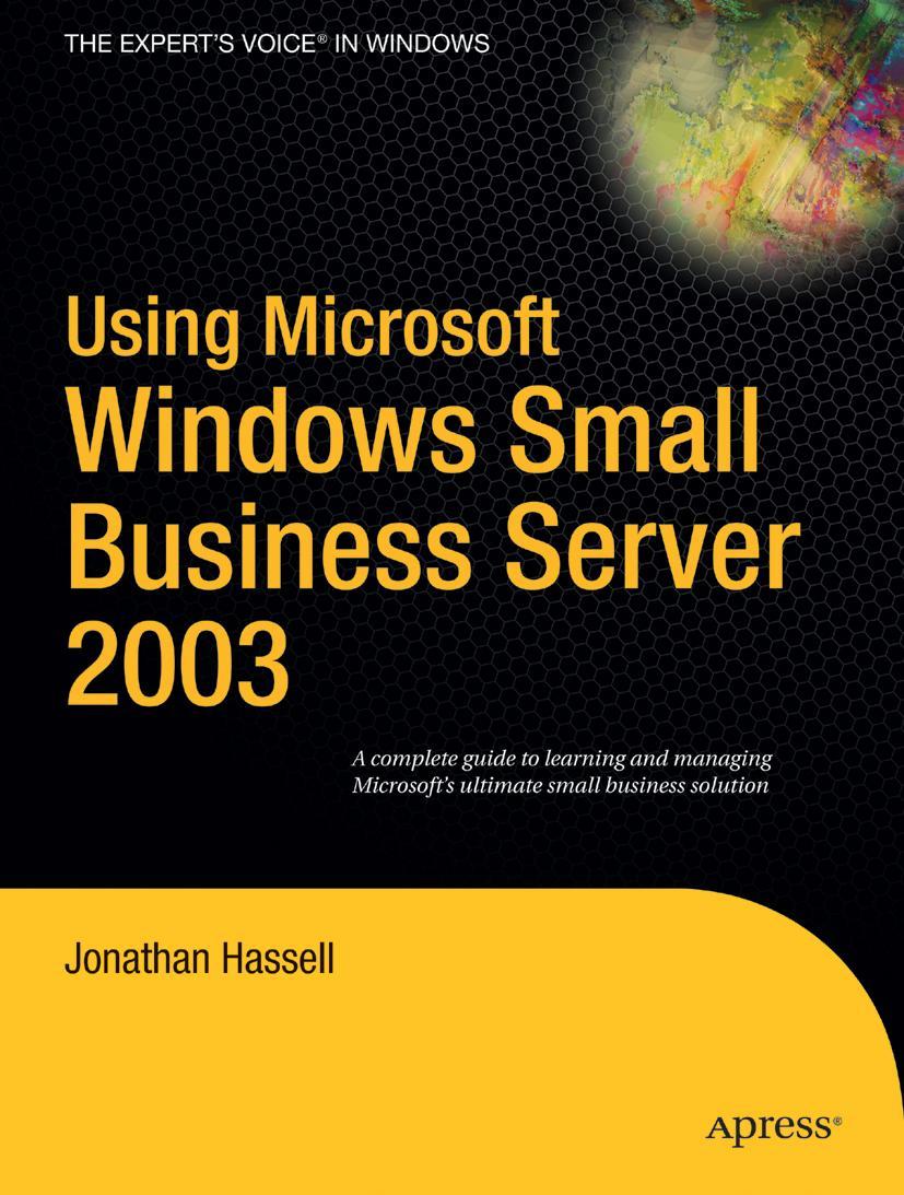 Using Microsoft Windows Small Business Server 2003