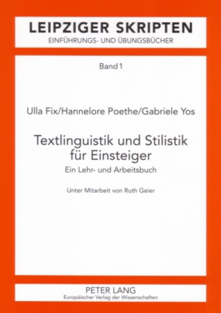 Textlinguistik und Stilistik für Einsteiger