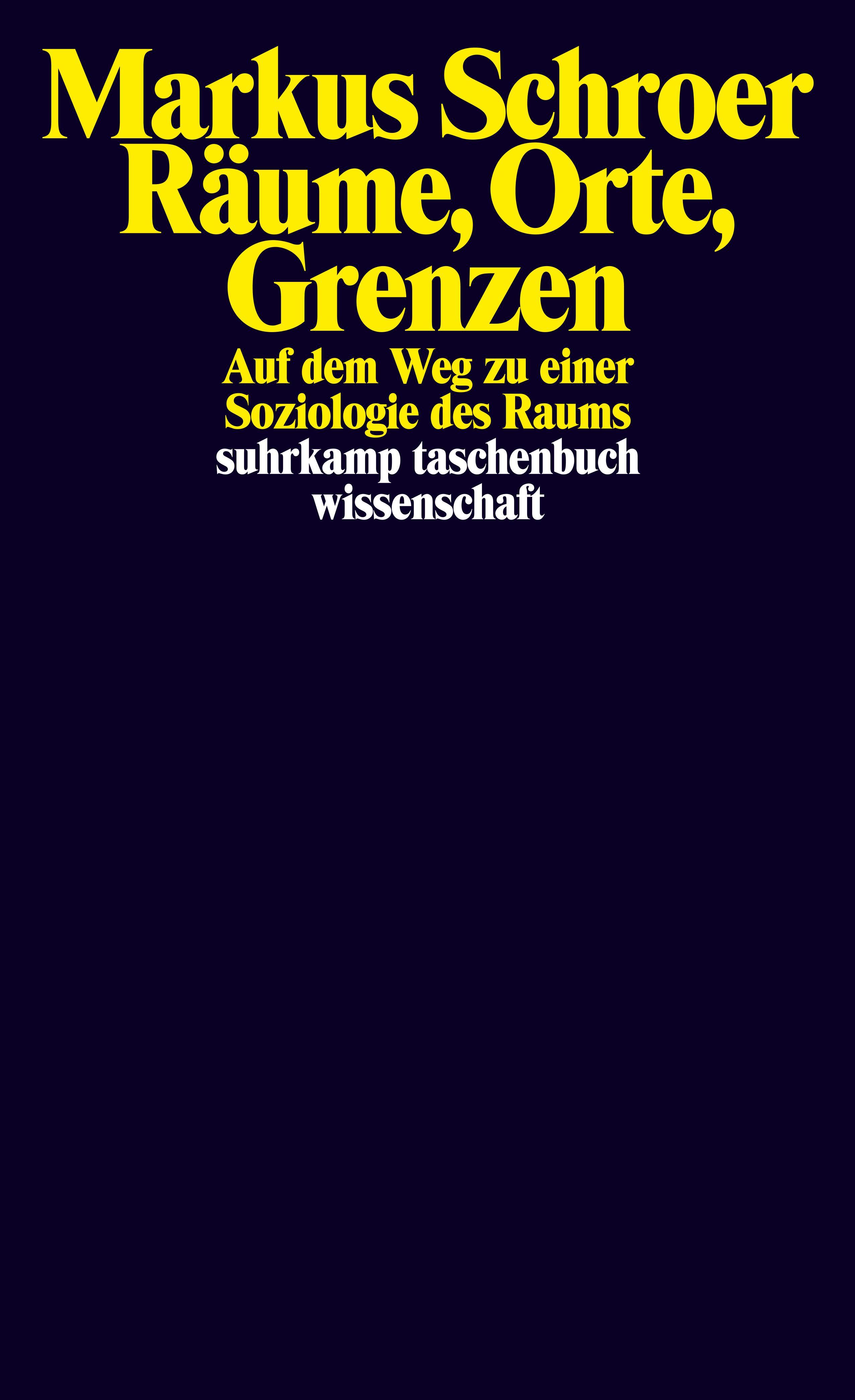 Räume, Orte, Grenzen